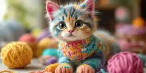 Learn how to crochet a cute cat with this easy step-by-step tutorial for beginners. Gather your materials and follow along to create your own adorable plushie!