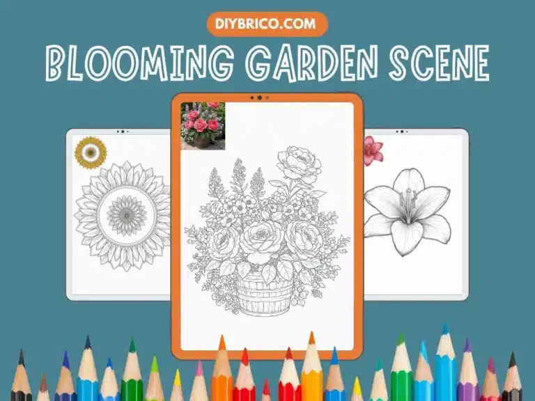 Garden Coloring Pages