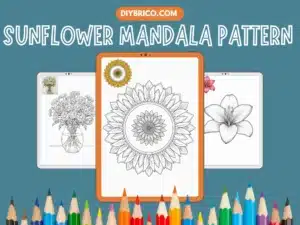 Sunflower Mandala Pattern
